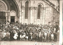 LOURDES 1967 PELERINAGE DES ORANAIS  (1)